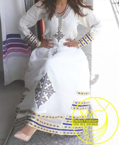 Ethiopian Traditional Dress Fashion ELELTA10