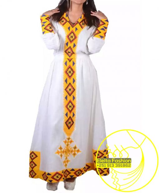 Ethiopian Traditional Dress Fashion ELELTA22